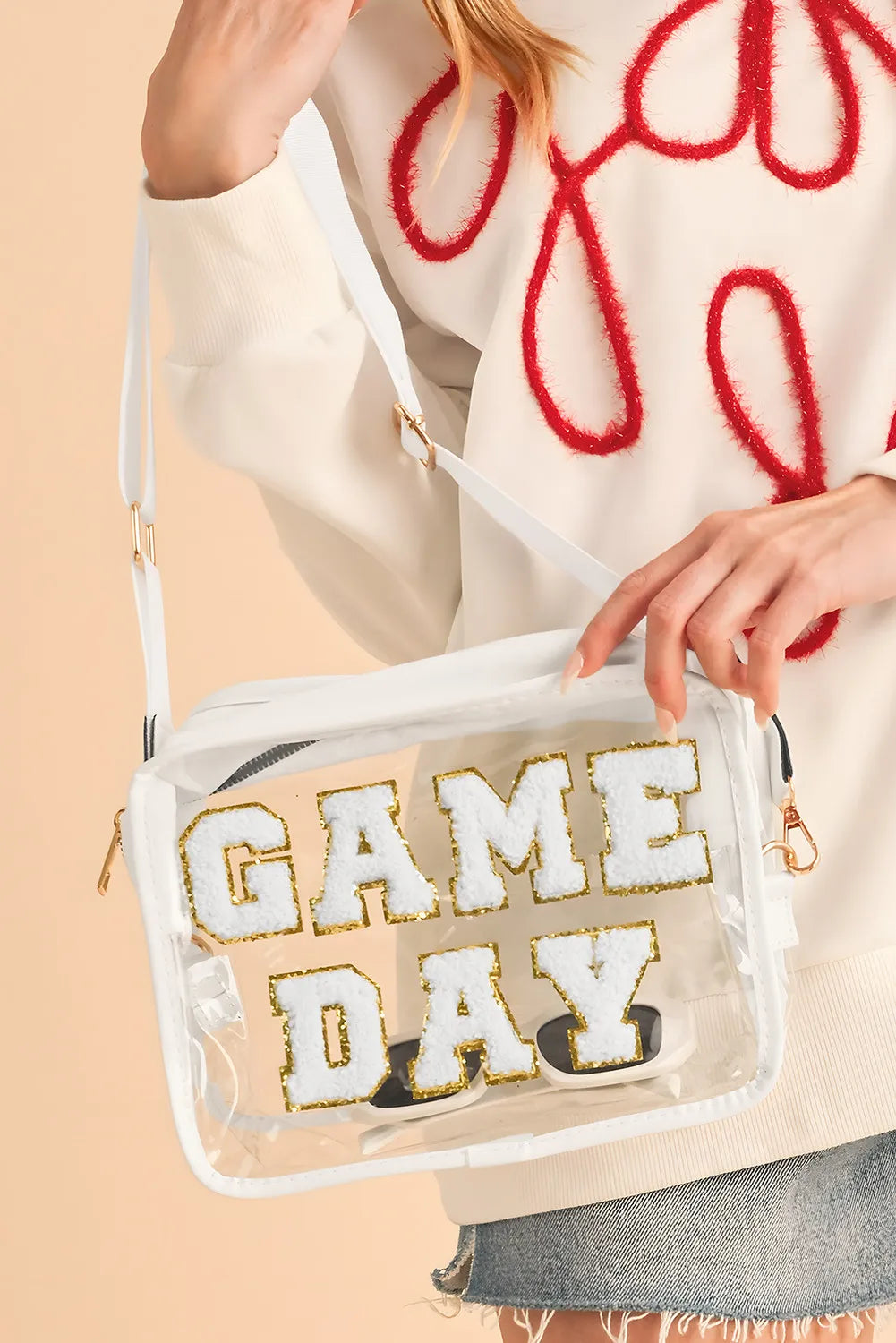 GAME DAY  Clear Shoulder Bag