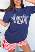 Floral USA Graphic