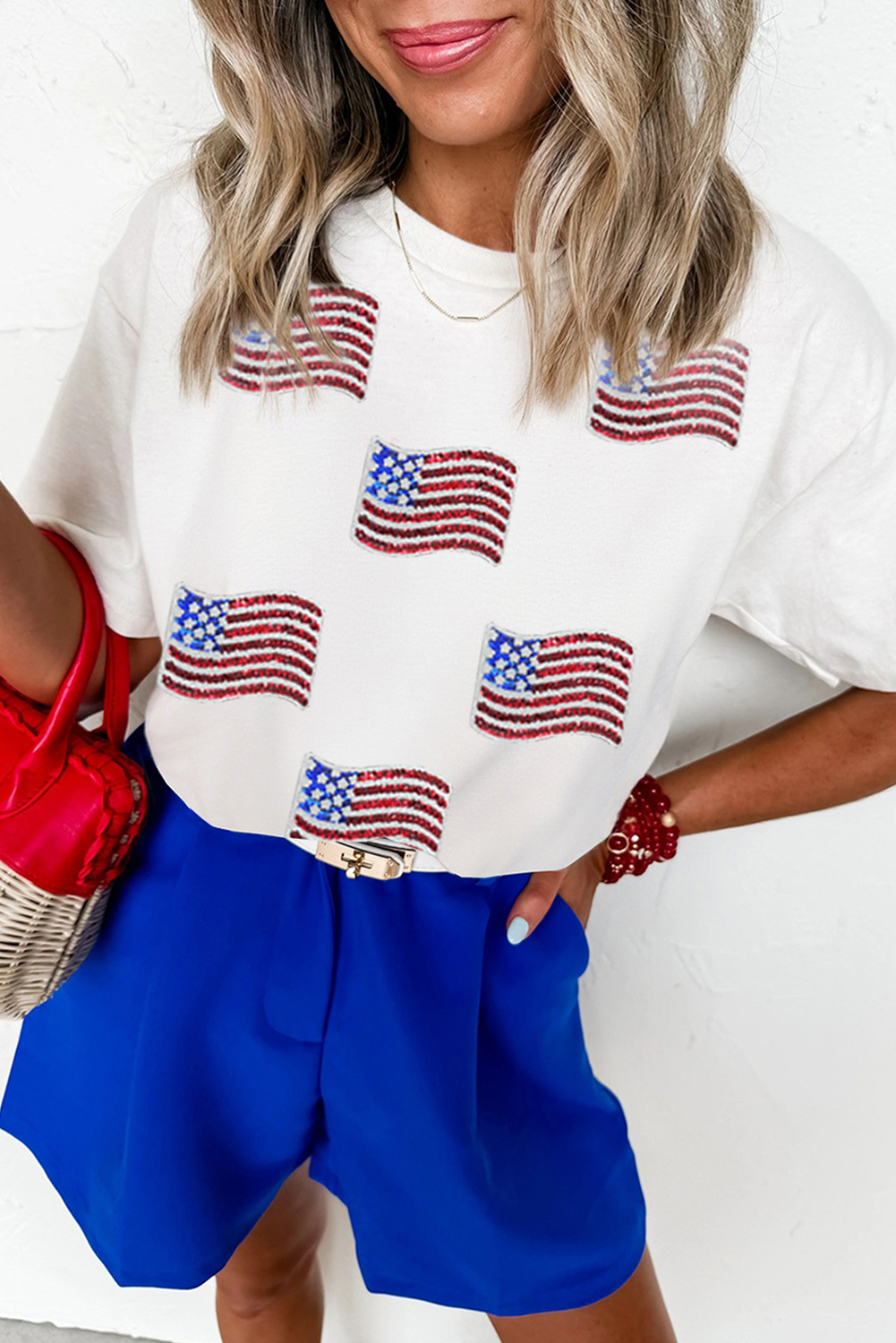 Sequin American Flag