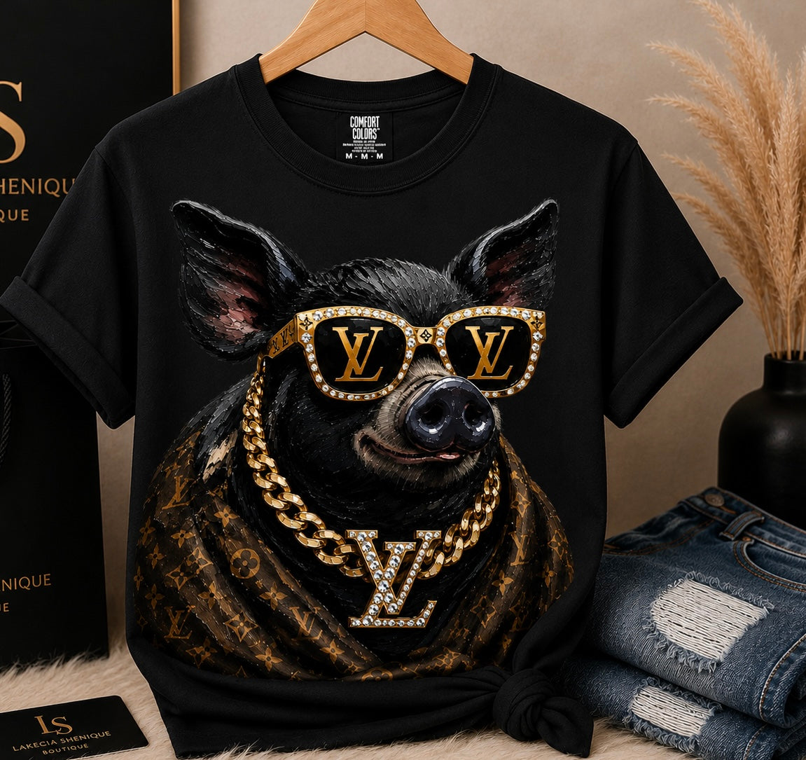 Luxury Pig Graphic Tee