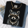 Glam Raccoon Graphic Tee