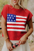 Fiery Red Flag