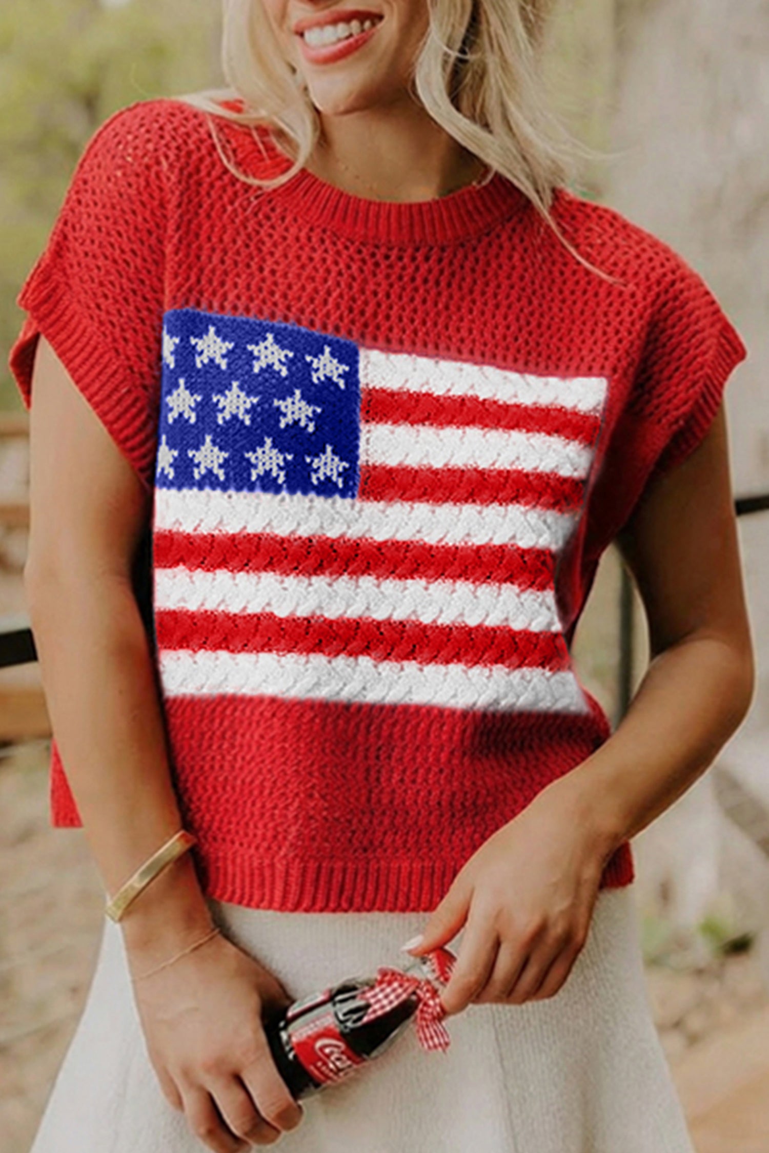 Fiery Red Flag