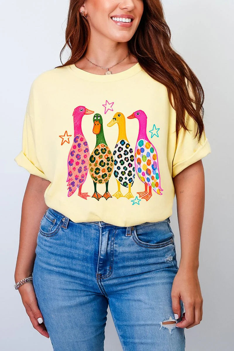 Neon Quack Pack Graphic Tee
