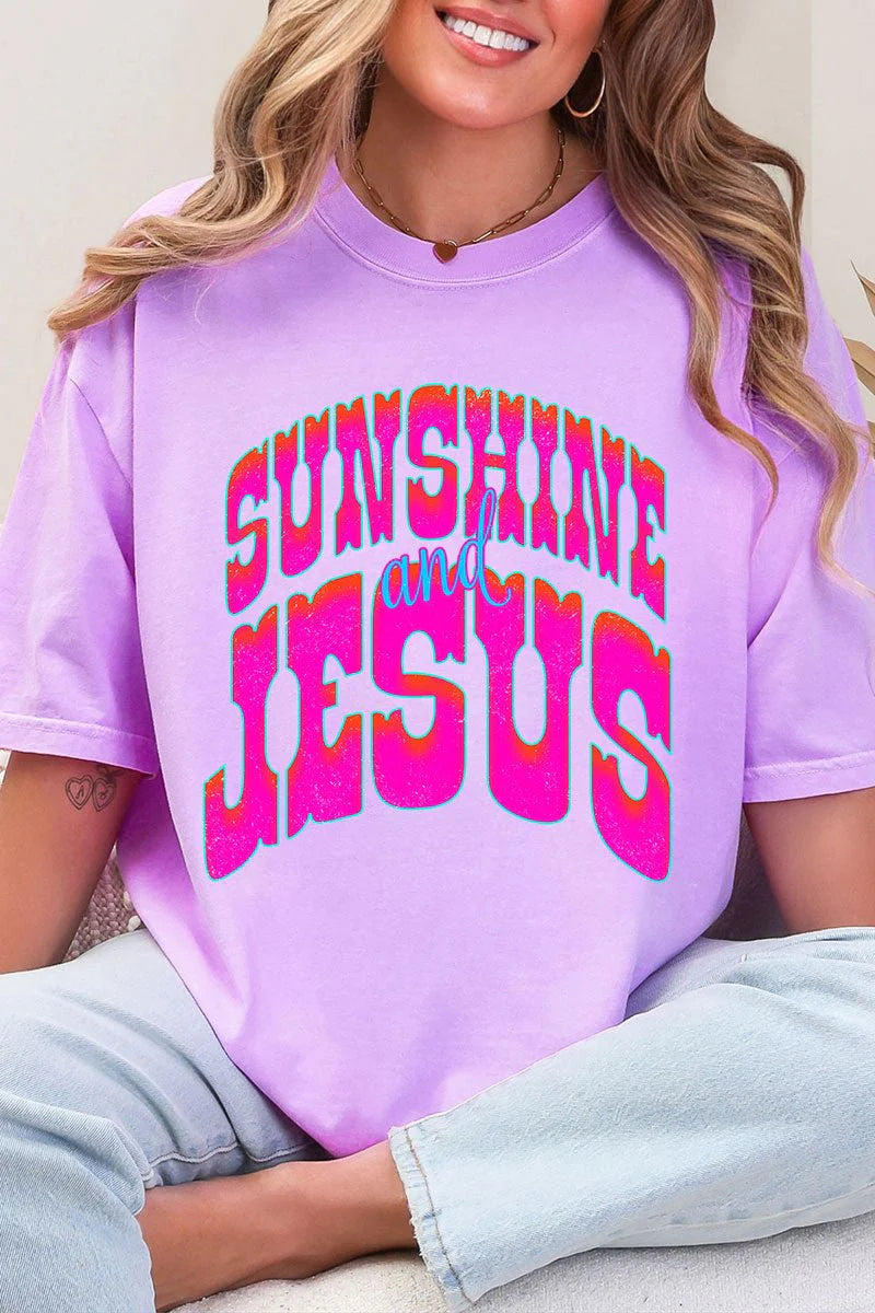 Sunshine & Jesus Graphic Tee
