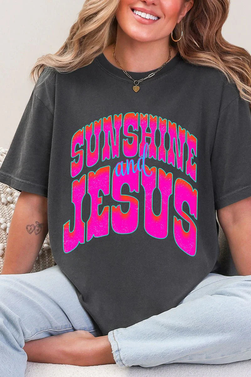Sunshine & Jesus Graphic Tee